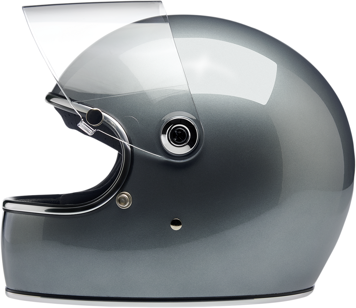 BILTWELL Gringo S Helmet - Metallic Sterling - XS 1003-340-101