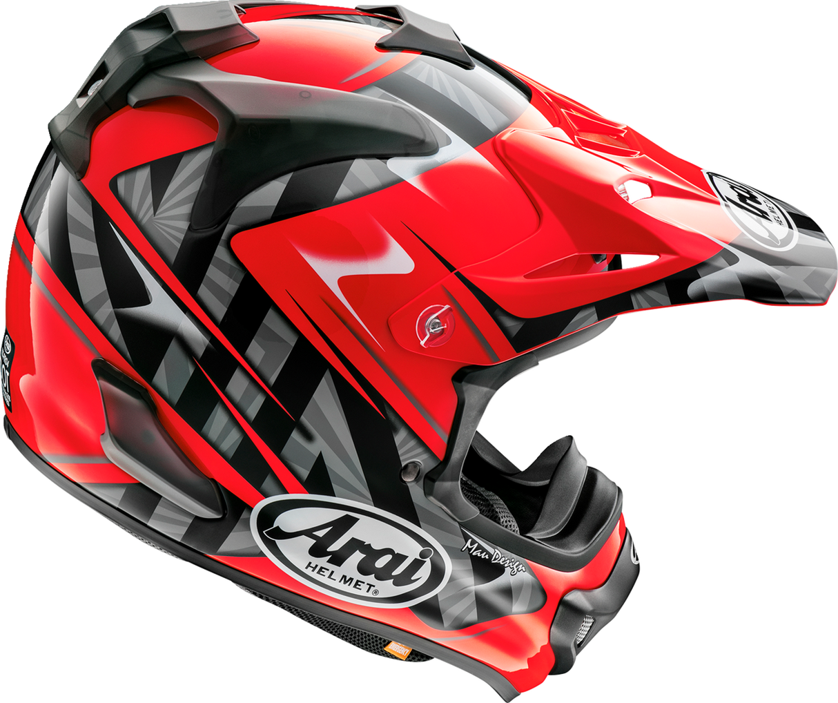 Casco ARAI VX-Pro4 - Scoop - Rojo - Pequeño 0110-8192