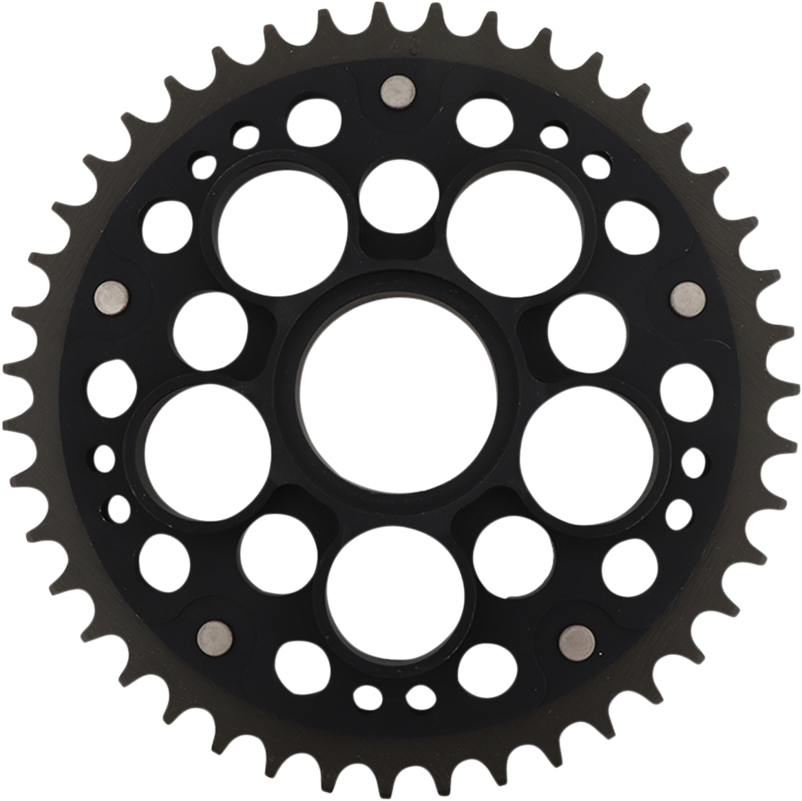 SUPERSPROX Stealth Rear Sprocket - 43 Tooth - Black - Ducati RST-736-43-BLK