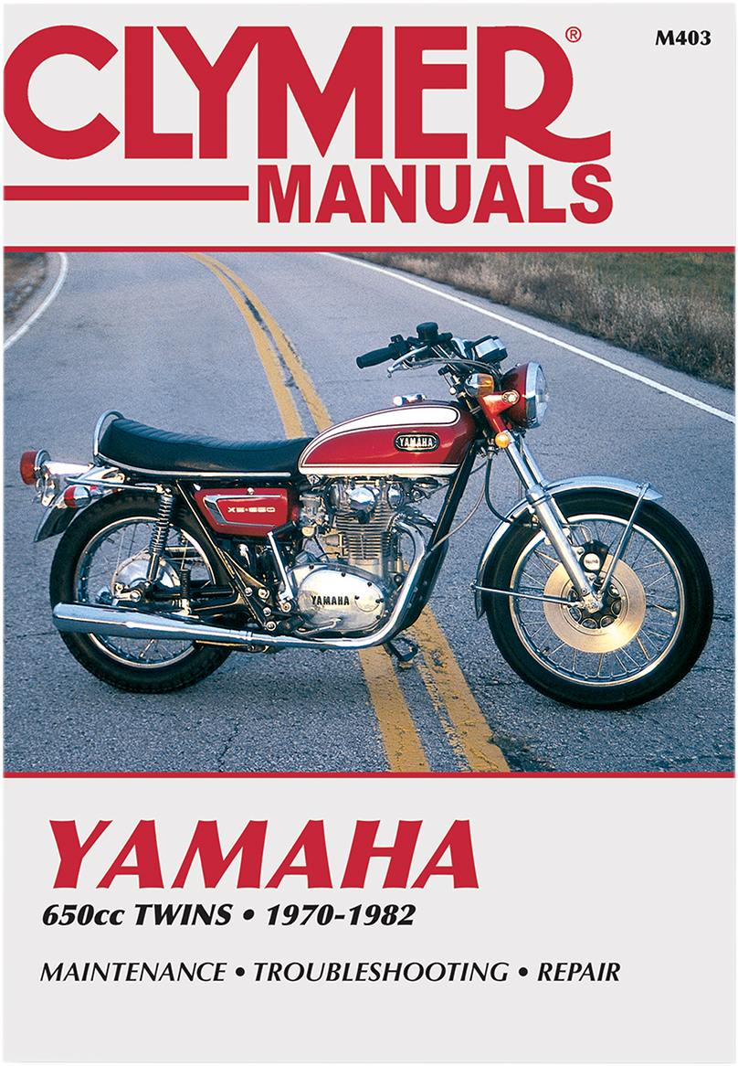 CLYMER Manual - Yamaha 650 Twins CM403