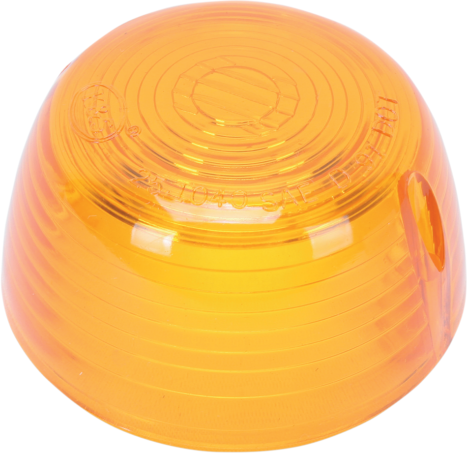 K&S TECHNOLOGIES Replacement Turn Signal Lens - Amber 25-1040