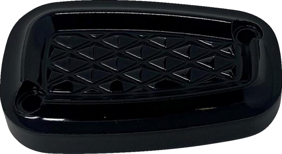 COVINGTONS Rear Master Cylinder Cover - Diamondback - Black C3059-B