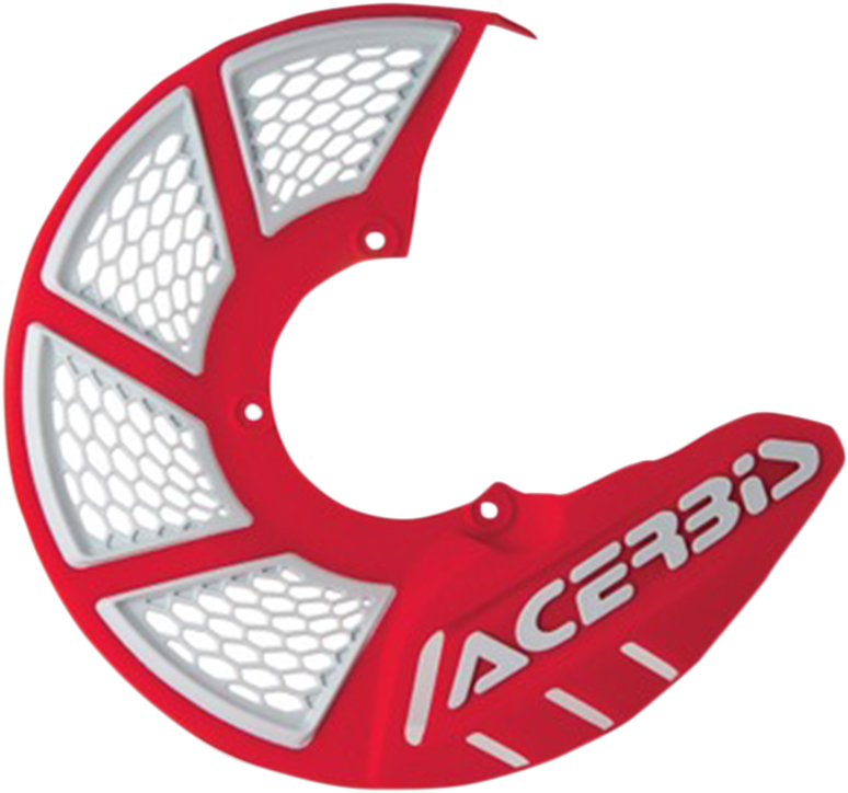 ACERBIS X-Brake Disc Cover - Red/White 2449490004