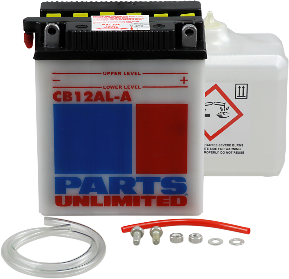 Parts Unlimited Battery - Yb12al-A Cb12al-A-Fp