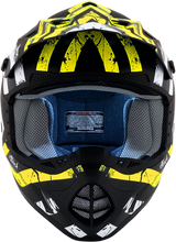 AFX FX-17Y Helmet - Attack - Matte Black/Hi-Vis Yellow - Medium 0111-1415