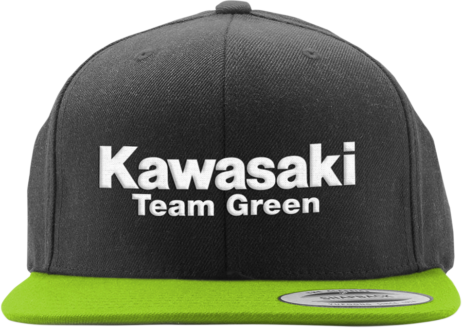 FACTORY EFFEX Kawasaki Team Green 2 Hat - Black/Green 22-86104
