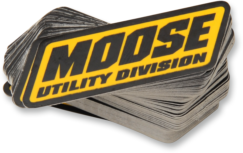 MOOSE UTILITY Small Mud Sticker - 100 Pack MUDSTKR2
