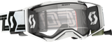 SCOTT Prospect Super WFS Goggles - White/Black - Clear Works 278595-1035113