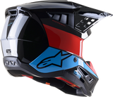 ALPINESTARS SM5 Helmet - Bond - Black/Red/Cyan - Medium 8303522-1377-MD