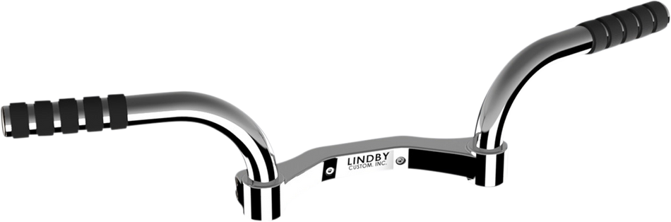 LINDBY Adjustable Footrest - Chrome - FLH '14+ 280000