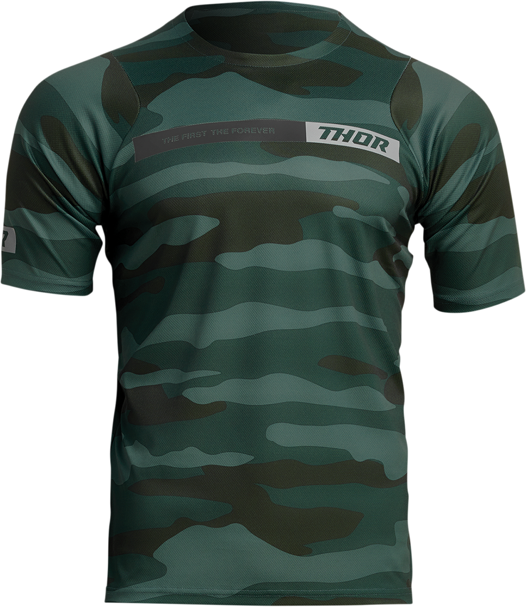 THOR Assist Jersey - Short-Sleeve - Camo Green - XL 5020-0023