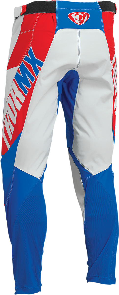 THOR Pulse 04 LE Pants - Red/White/Blue - 40 2901-10005