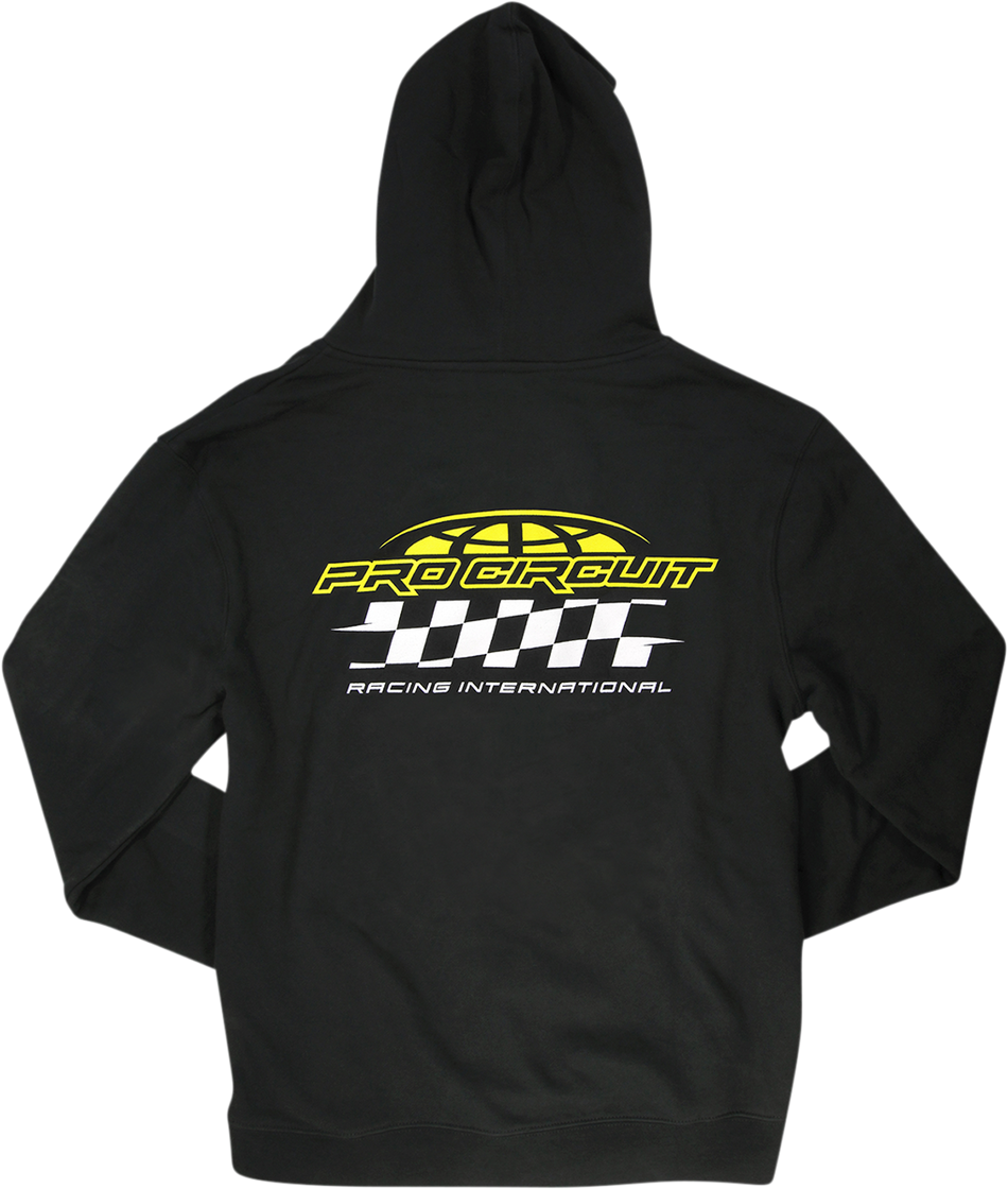 PRO CIRCUIT Racer Zip Hoodie - Black - Medium 6511920-020