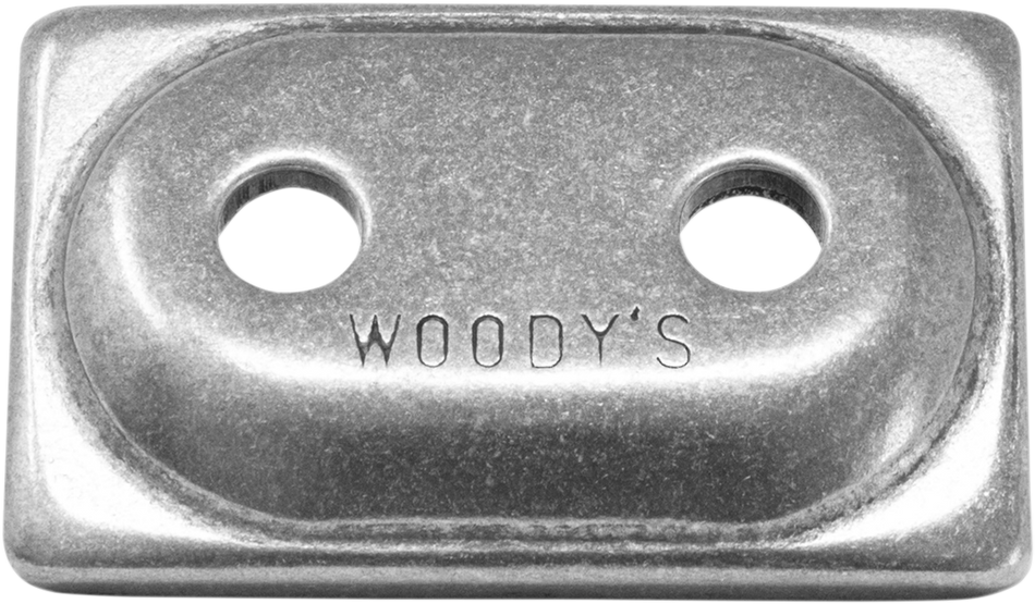 WOODY'S Angled Backer Plates - Double - 12 Pack ADA2-3775