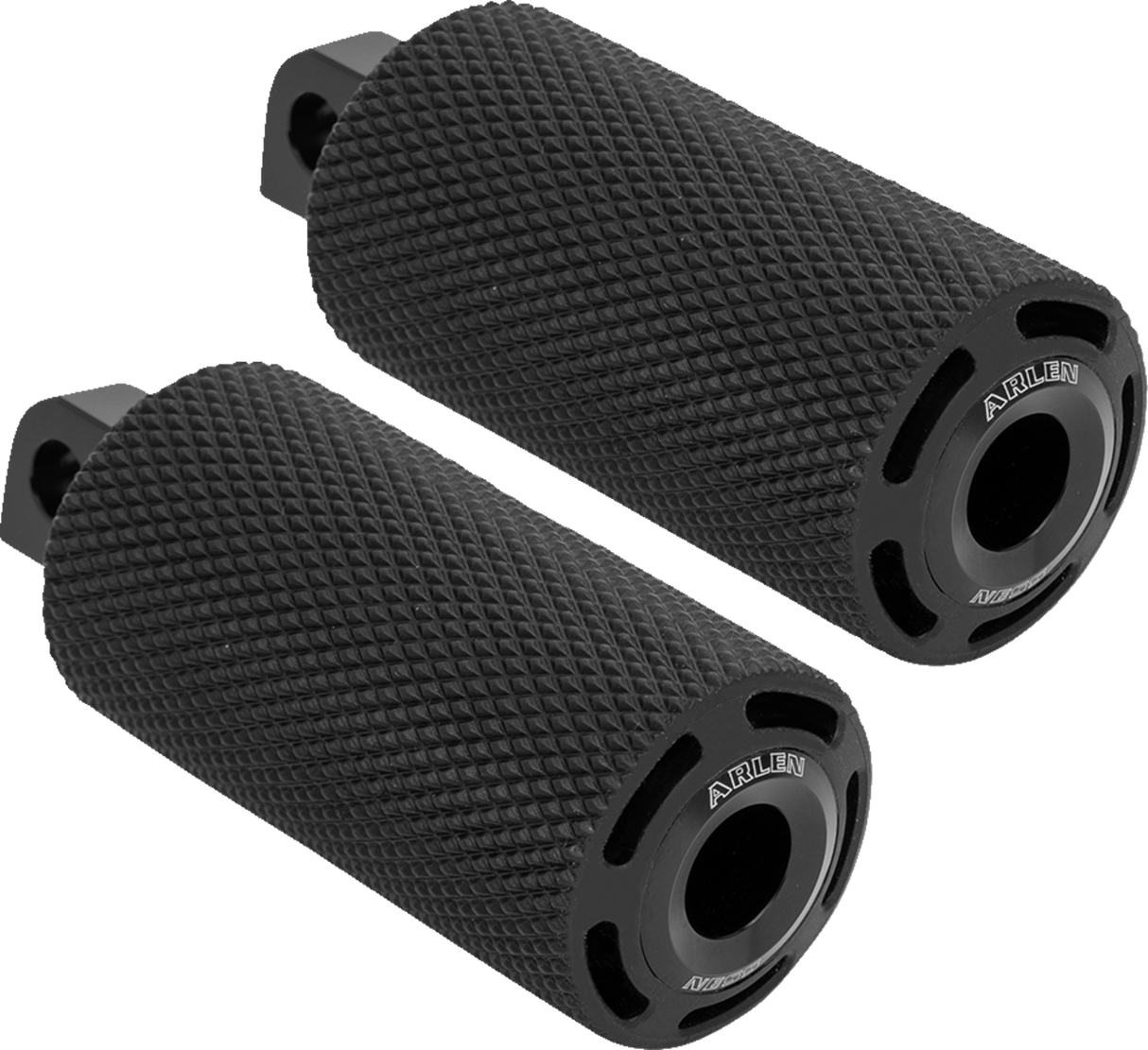 ARLEN NESS Cush Footpegs - Male - Black 400-030