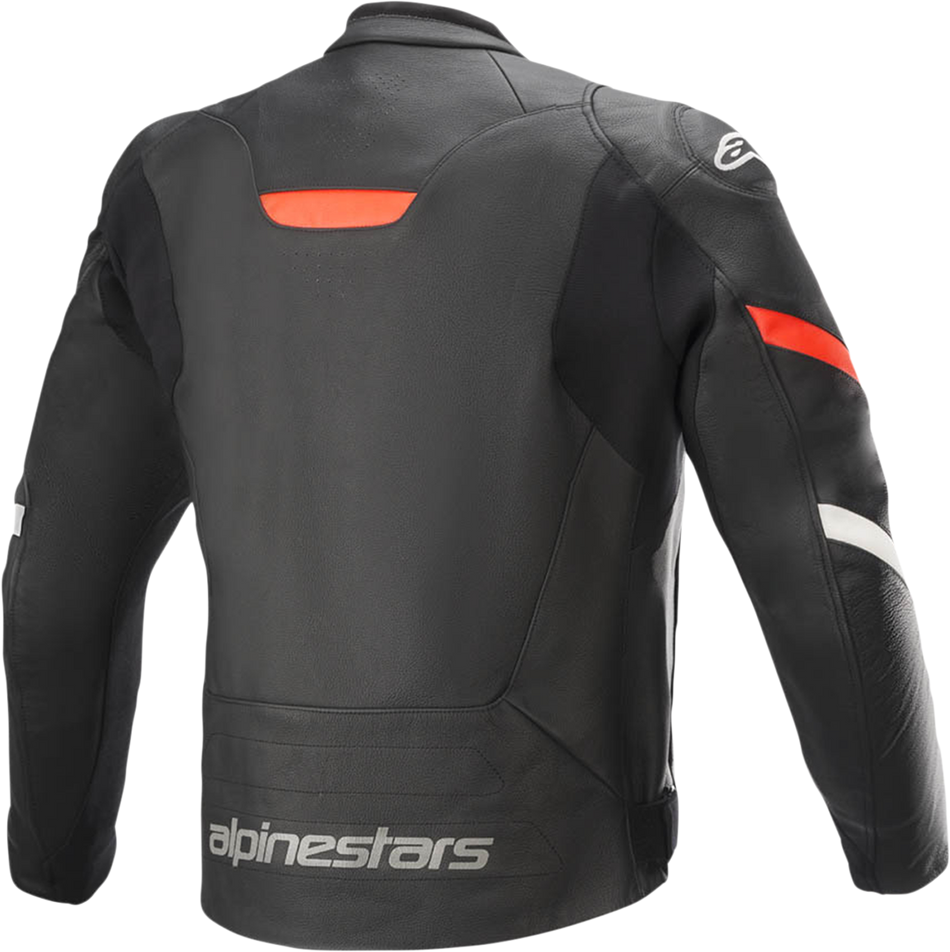 ALPINESTARS Faster v2 Leather Jacket - Black/Red - US 40 / EU 50 3103521-1030-50