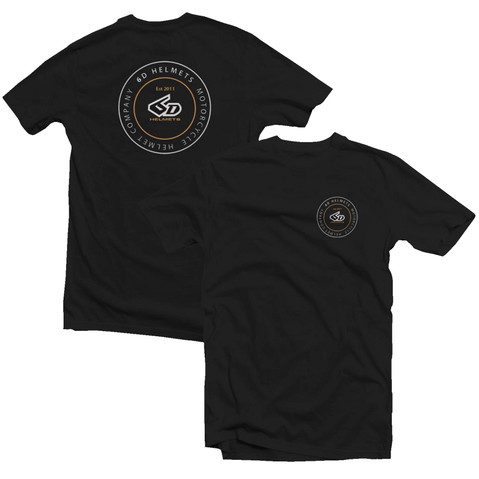 6D Company T-Shirt - Black - Small 50-4315