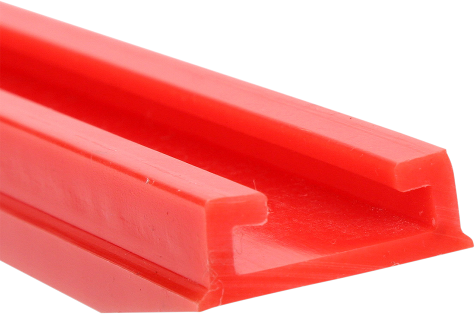 GARLAND Red Replacement Slide - UHMW - Profile 25 - Length 56.89" - Yamaha 25-5689-3-01-02