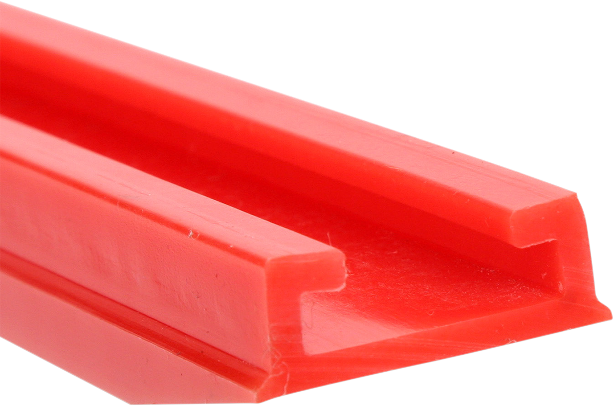 GARLAND Red Replacement Slide - UHMW - Profile 25 - Length 56.89" - Yamaha 25-5689-3-01-02