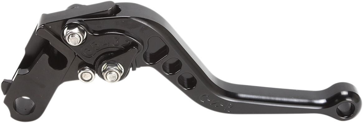 POWERSTANDS RACING Clutch Lever - Short - Black 00-00416-22