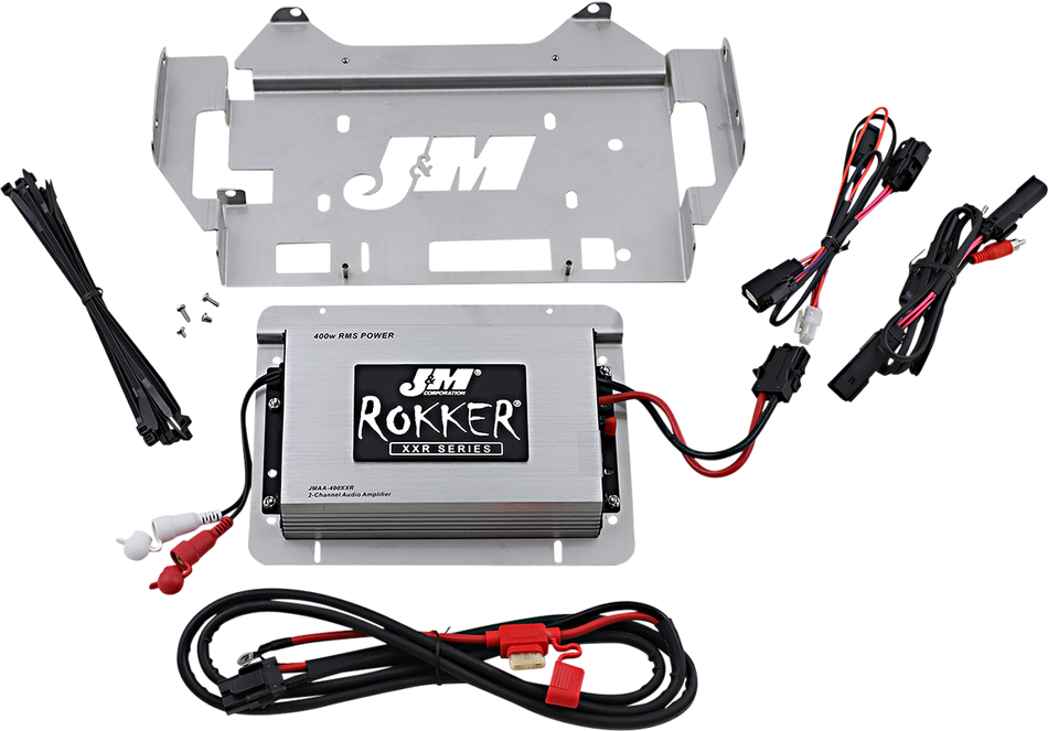J & M 400W 2-CH Amplifier Kit - 14-20 Street Glide/Ultra JAMP-400HC14ST5