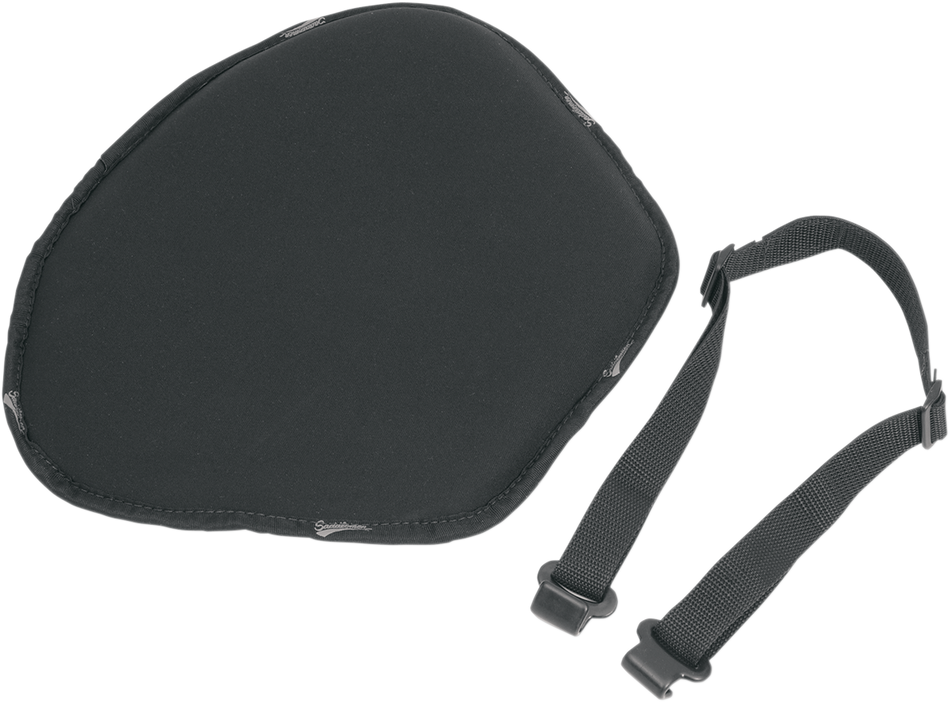 SADDLEMEN Pad - Original Comfort - Large - Soft-Stretch Fabric - Black 100FJ