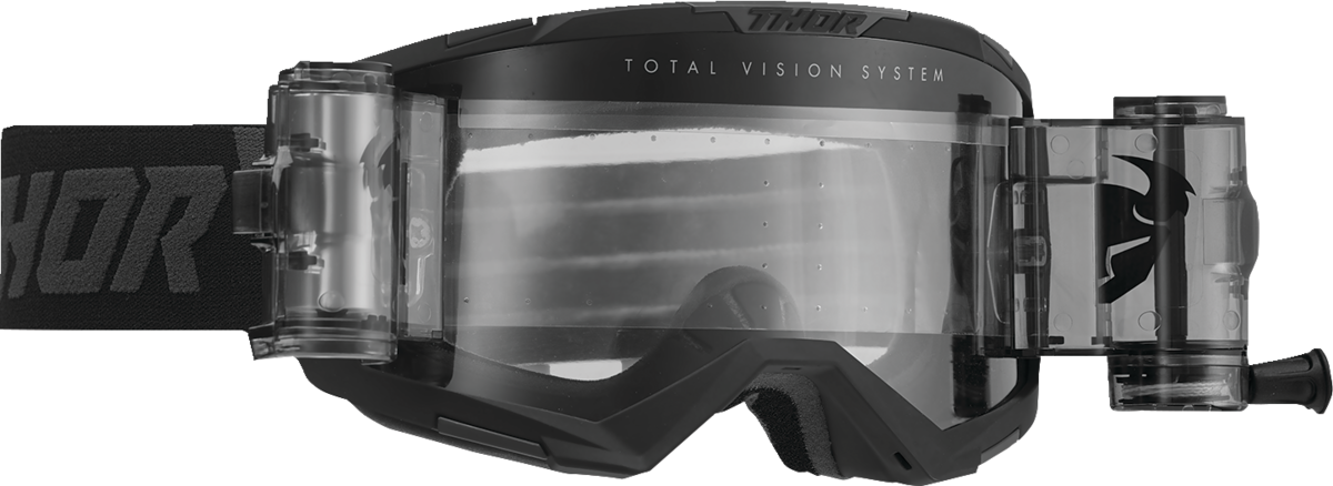 THOR Regiment Storm Roll-Off Goggle - Storm Black - Clear 2601-2970