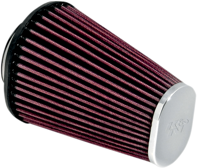 K & N Air-Charger Replacement Air Filter - Chrome RC-3680