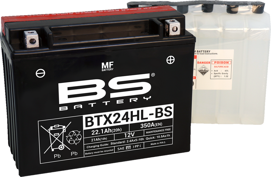 BS BATTERY Battery - BTX24HL-BS (YTX) 300630