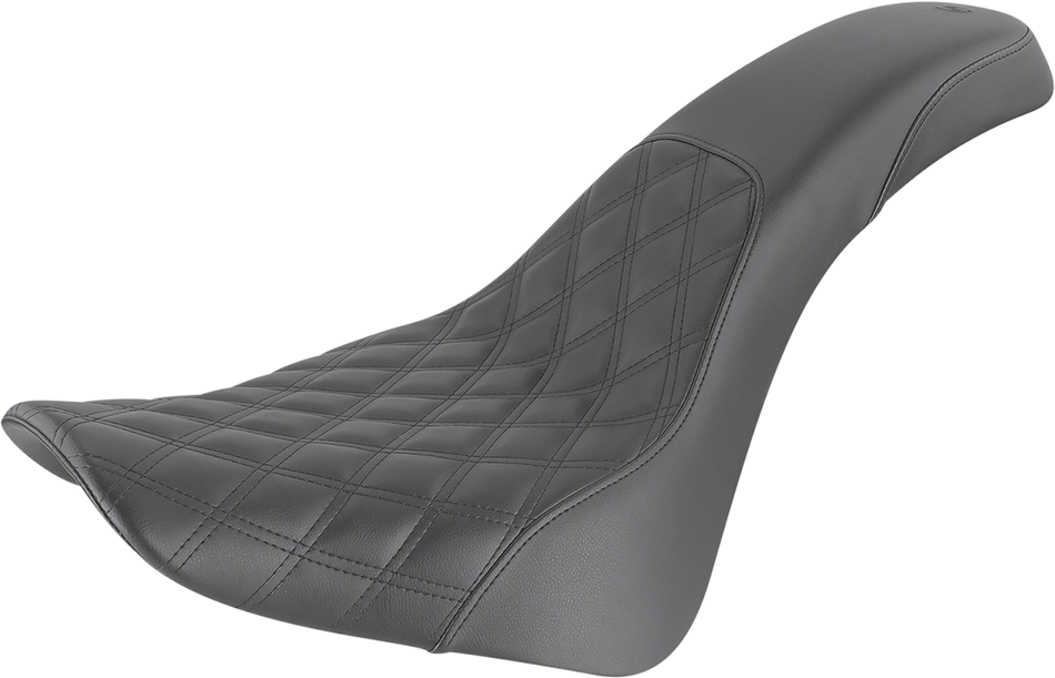 SADDLEMEN Profiler Seat - Front Lattice/Rear Smooth - Black 818-33-149