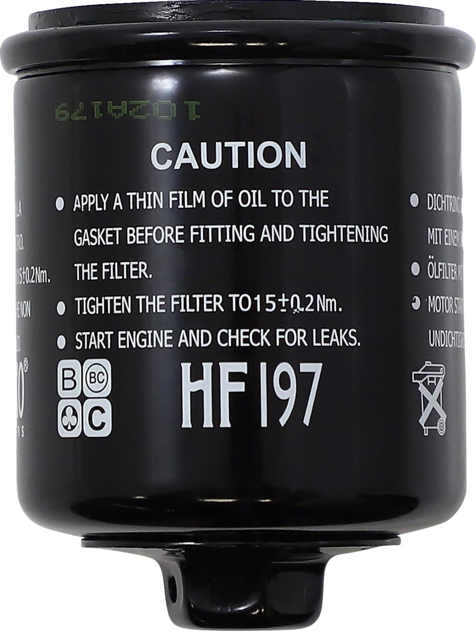 HIFLOFILTRO Oil Filter HF197