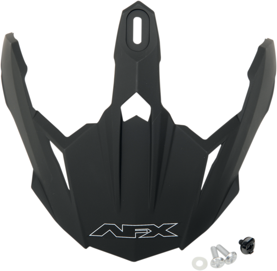 Visera AFX FX-39DS - Con tornillos - Negro plano 0132-0573 