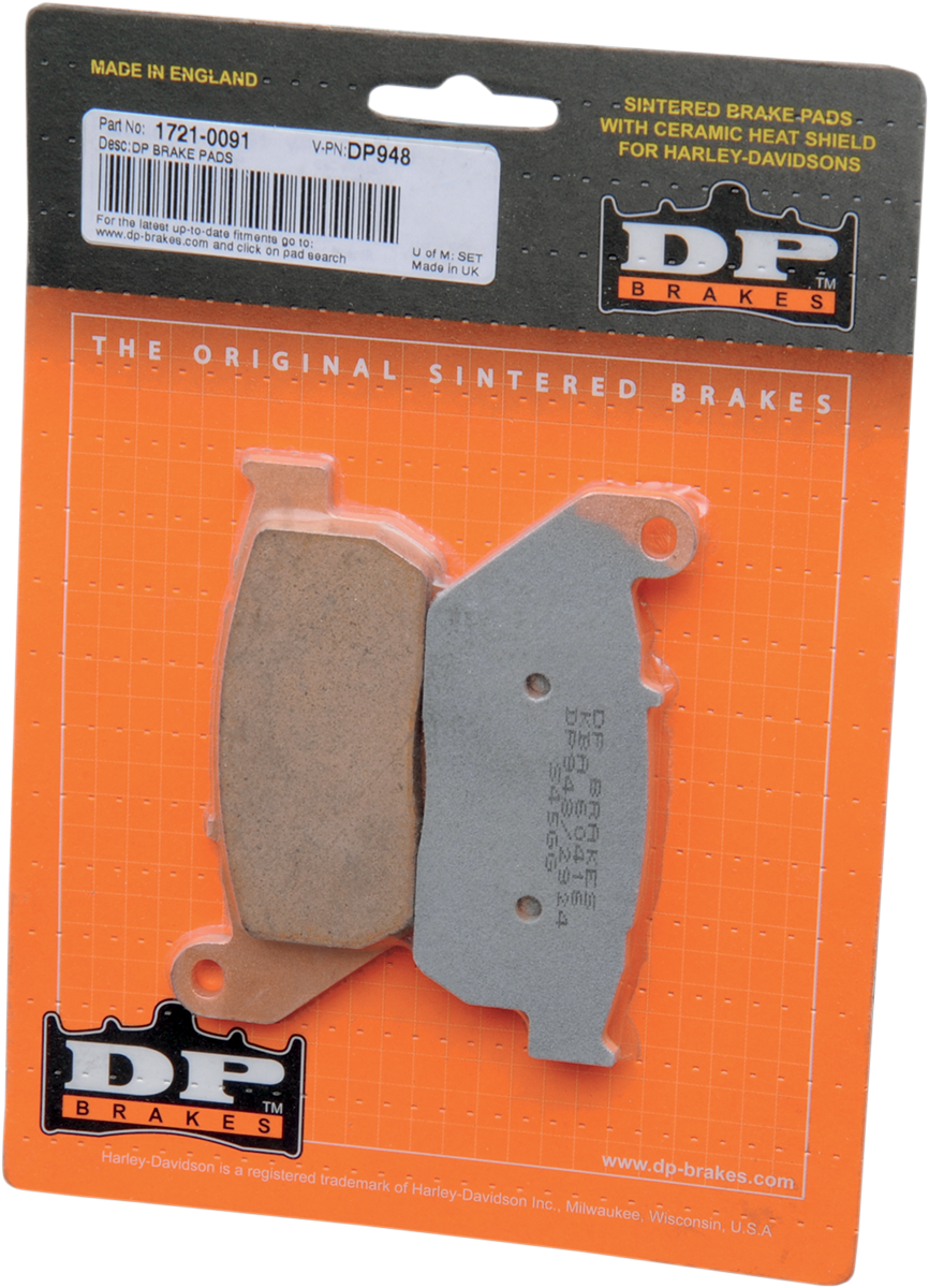 DP BRAKES Sintered Brake Pads - DP948 DP948