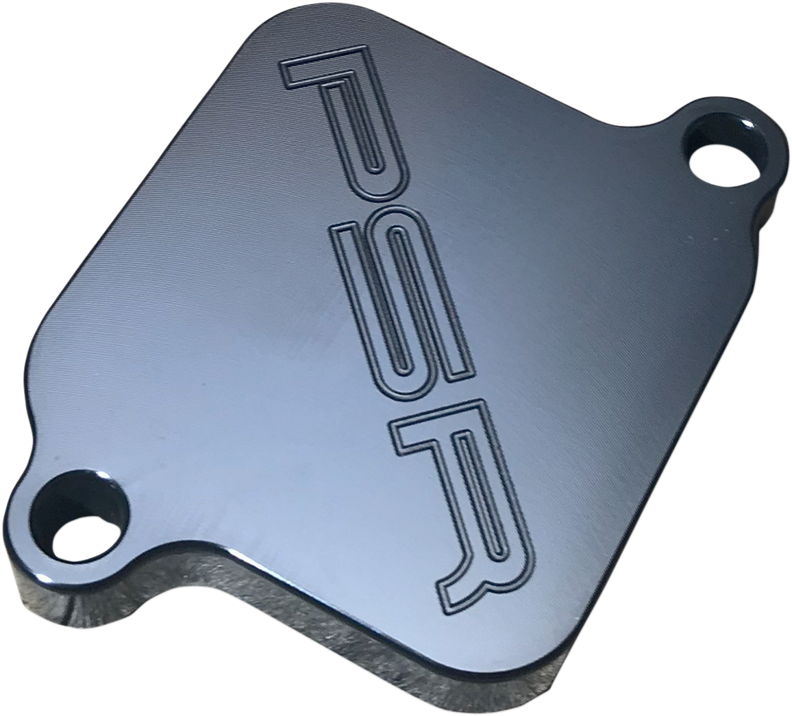 POWERSTANDS RACING Block-Off Plate - Black 04-01354-22