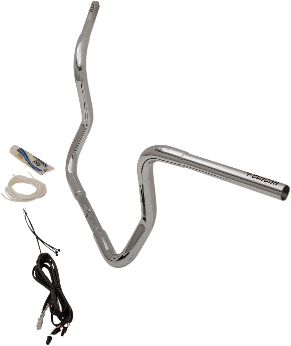 FAT BAGGERS INC. Handlebar Kit - Rounded Top - 12" - Chrome 909512