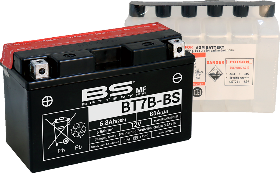 BS BATTERY Battery - BT7B-BS (YT) 300626