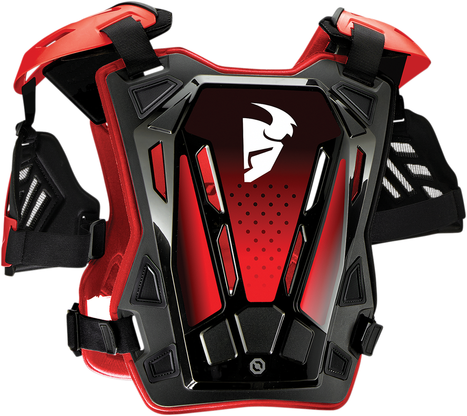 THOR Youth Guardian Roost Deflector - Red - S/M 2701-0969