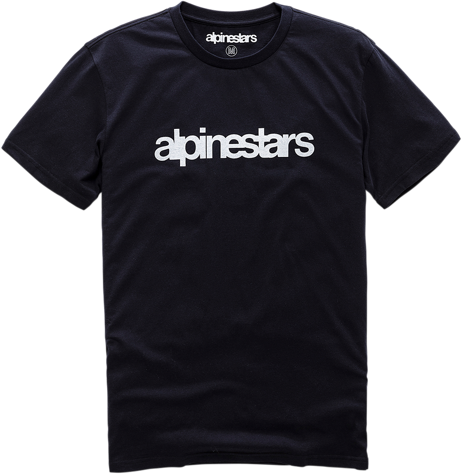 Camiseta ALPINESTARS Heritage Word - Negro - Mediano 12107300610M 