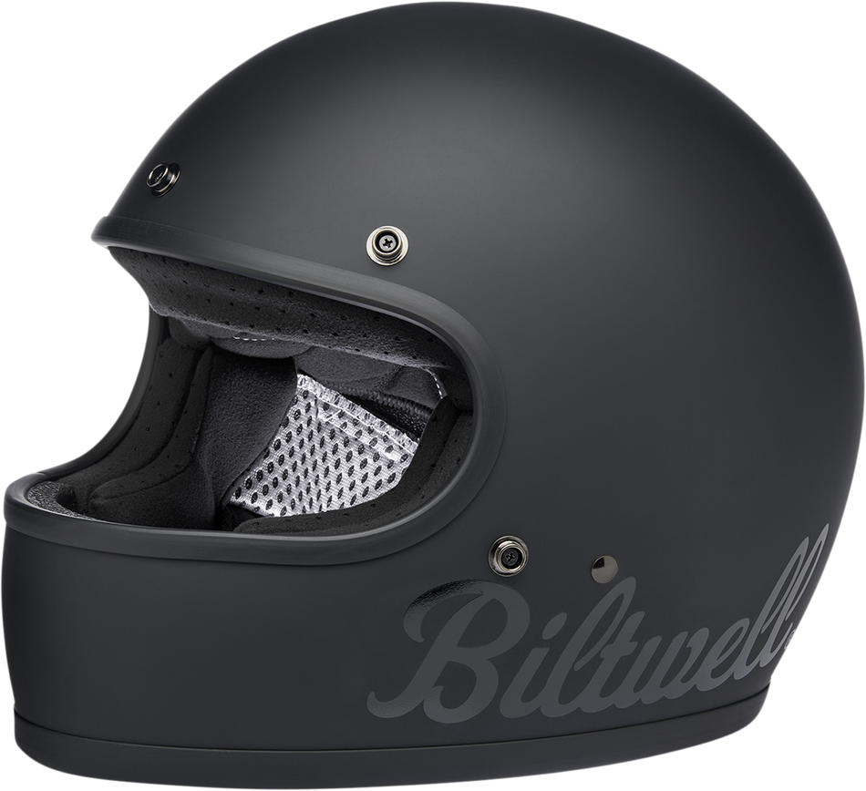 BILTWELL Gringo Helmet - Flat Black Factory - Small 1002-638-102