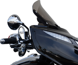 WIND VEST Windshield - Dark Smoke - 10" - Indian 66-1040