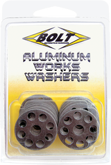 Arandelas BOLT - Aluminio - M6 - Paquete de 10 2009-AWW25 