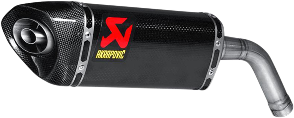 AKRAPOVIC Slip-On Line Muffler - Carbon Fiber Grom 125 MSX  2013-2015   S-H125SO1-HAPC 1811-2692