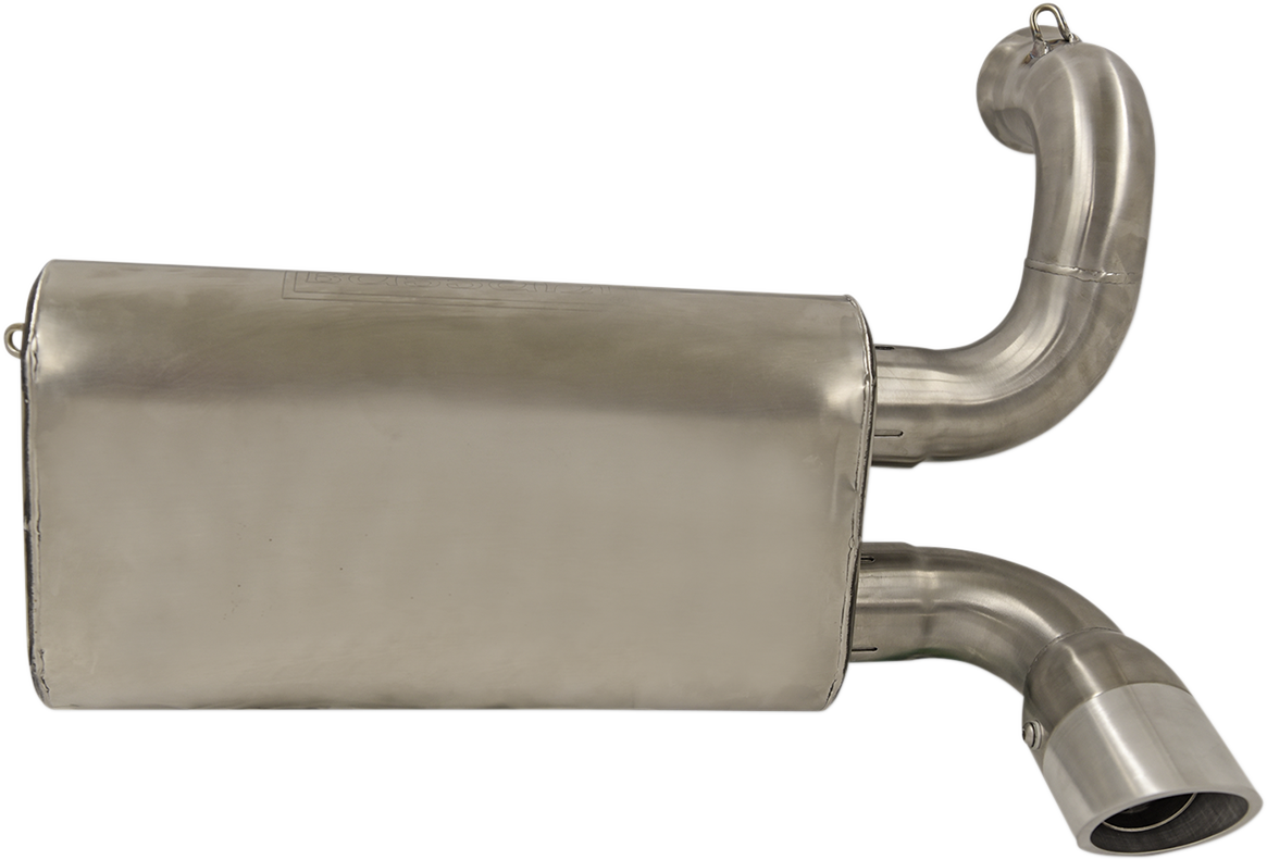 BASSANI XHAUST Muffler - Stainless Steel - RZR XP 900 2014 6R9017