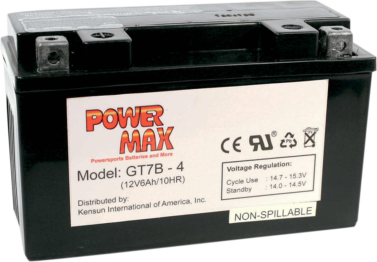 POWER MAX Battery - YT7B-BS GT7B-4