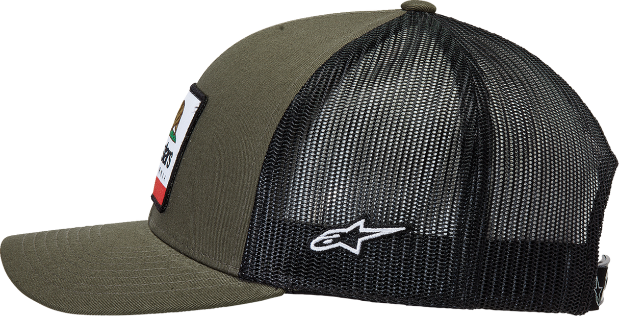 Gorra ALPINESTARS Cali 2.0 - Militar/Negro - Talla única 1212810506910OS 