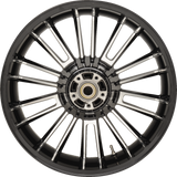 COASTAL MOTO Rear Wheel - Atlantic 3D - Single Disc/No ABS - Black - 18"x5.50" - '09+ FL 3D-ATL185BC