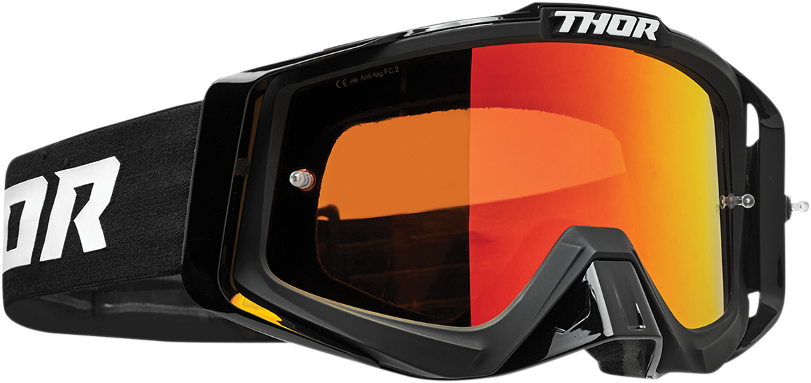 THOR Sniper Pro Schutzbrille - Solid - Schwarz 2601-2573 