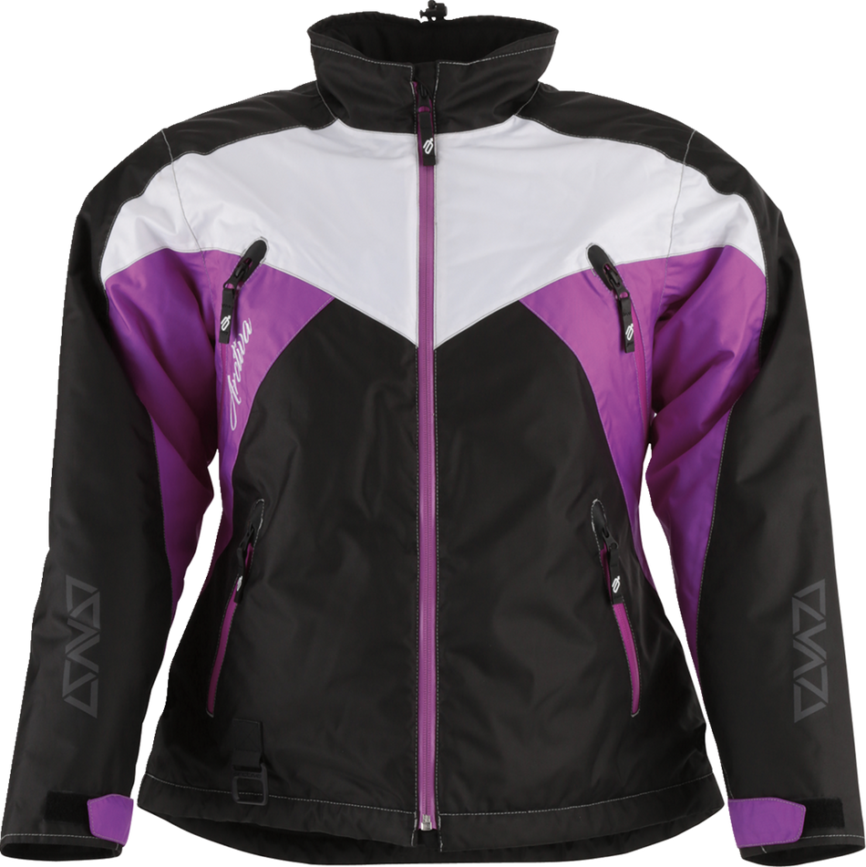 ARCTIVA Women's Pivot 6 Jacket - Black/Purple/White - Small 3121-0815