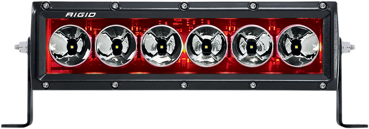 RIGID INDUSTRIES Barra de luces Radiance Plus - 10" - Rojo 210023 