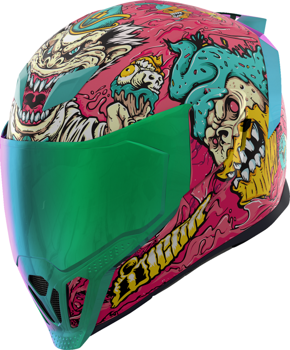 ICON Airflite™ Helmet - Snack Attack - MIPS® - Pink - Large 0101-16929